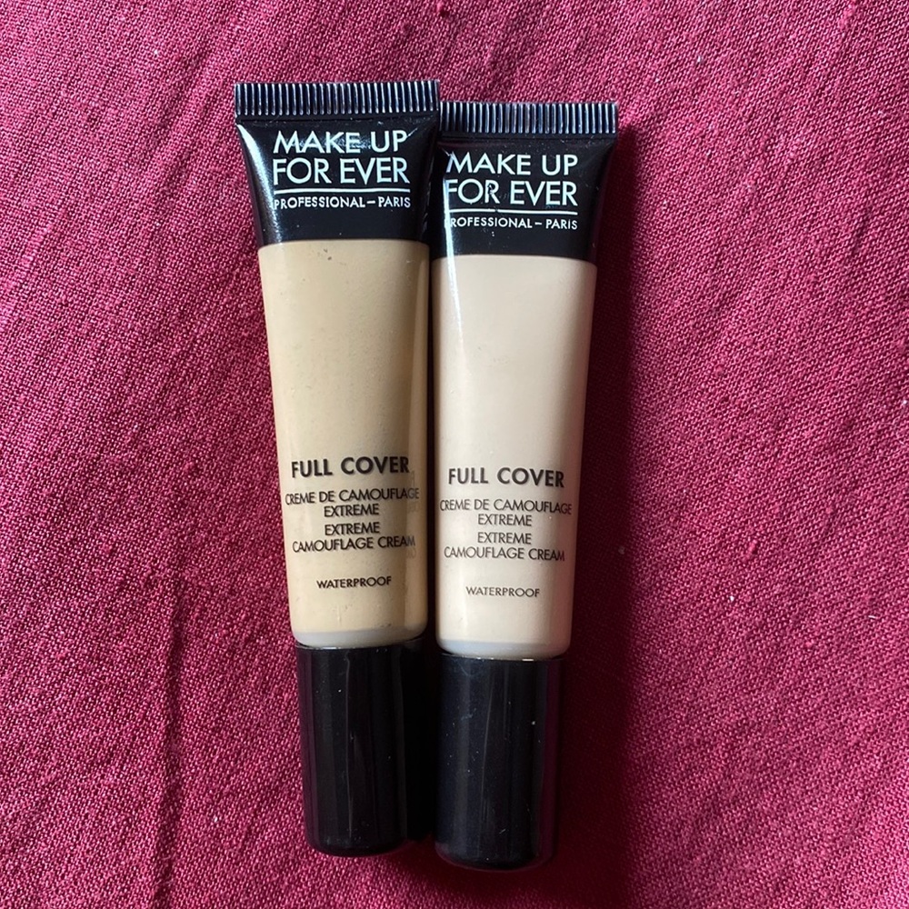 Makeup Forever Full Coverage Concealer Shades: 01 & 07